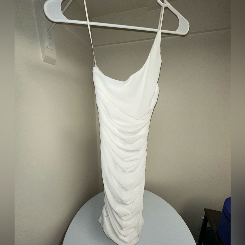 Princess Polly White Jocasta Mini Dress - Picture 4 of 12